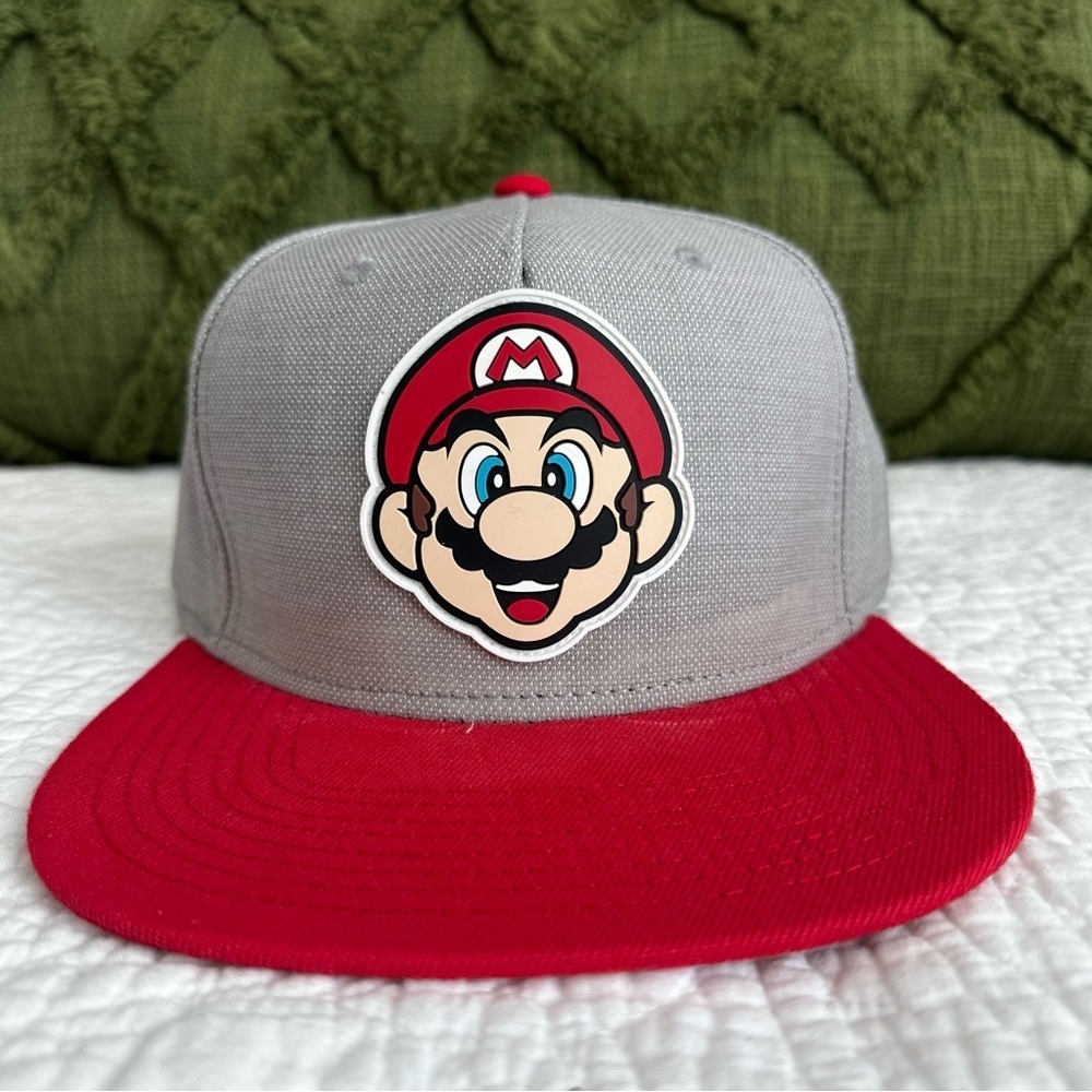 Nintendo Super Mario Bros Snapback Hat Adjustable